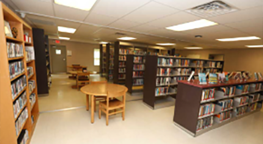 Beverly J. Brown Library interior
