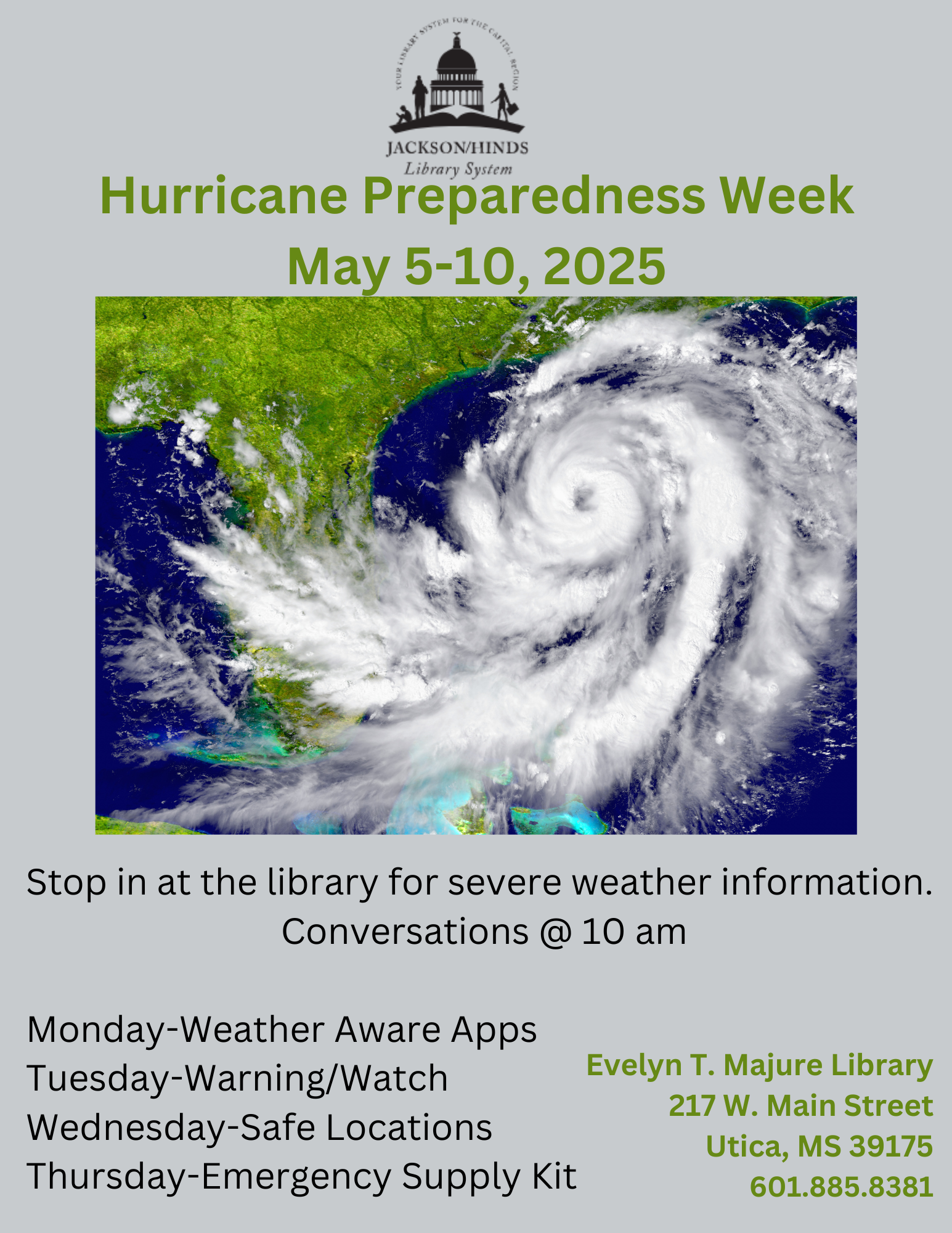 Hurricane Preparedness Week