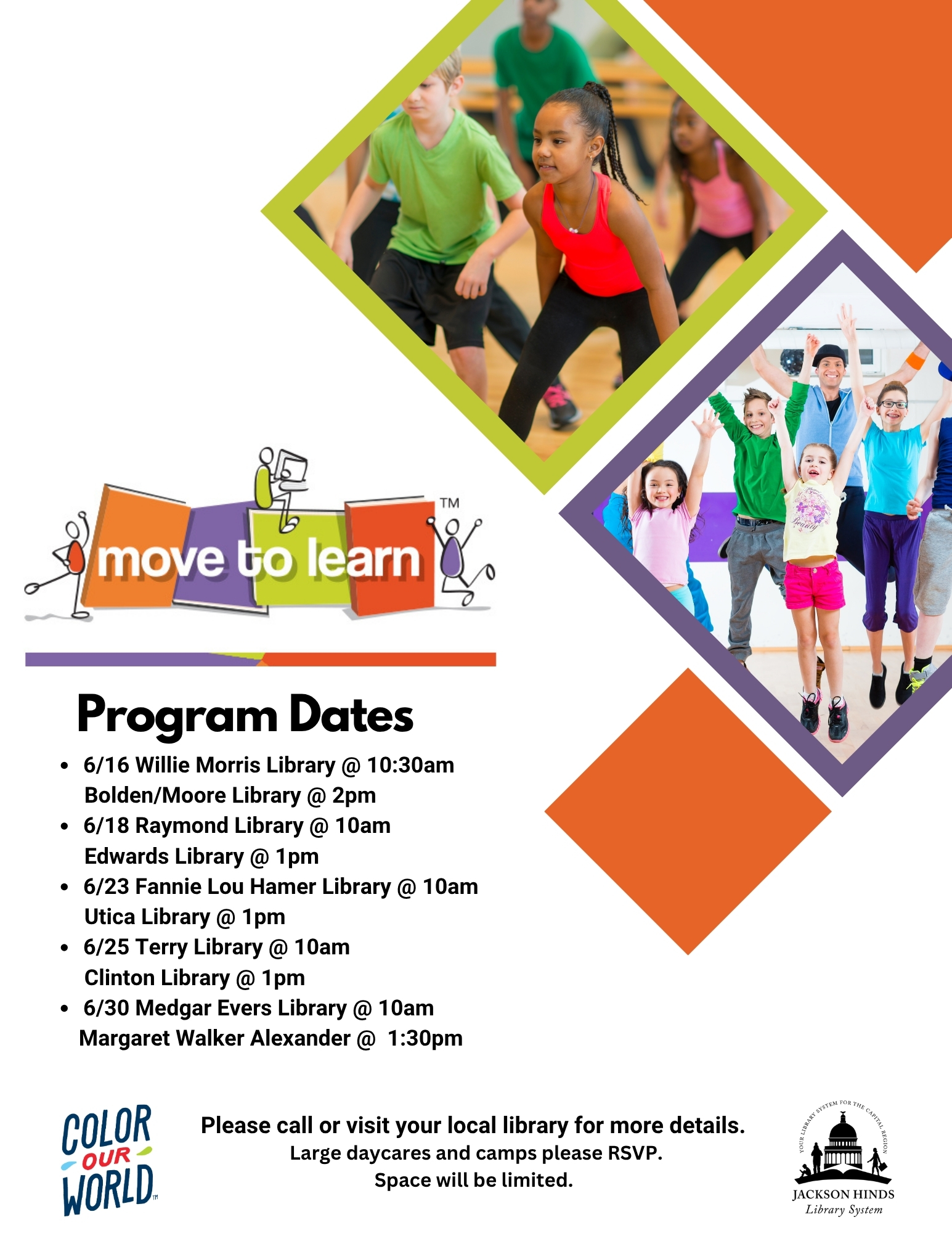 Move to learn