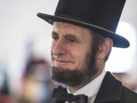Kevin Wood as Abraham Lincoln / Photo by Brian Schultz