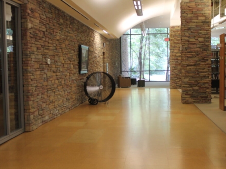 Industrial Fans at the Quisenberry Library 