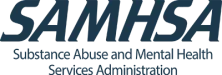 Substance Abuse and Mental Health Services Administration (SAMHSA) online resource logo