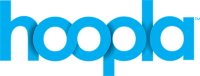 Hoopla digital resource logo