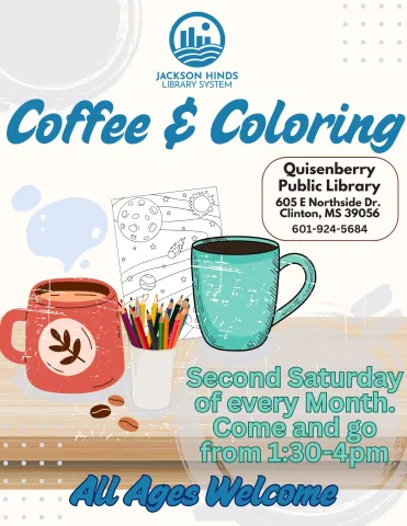 Second Saturday of every Month. Come and go from 1:30-4pm