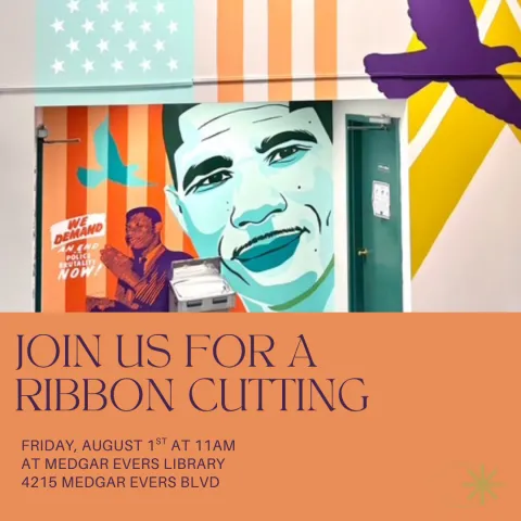 Medgar Wiley Evers Mural 