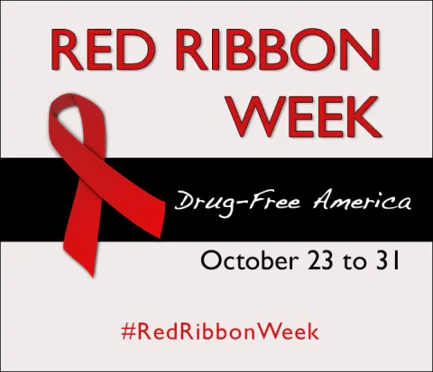 red ribbon
