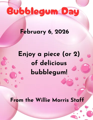 Bubblegum Day Flyer!