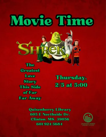 Februrary Movie night - Shrek