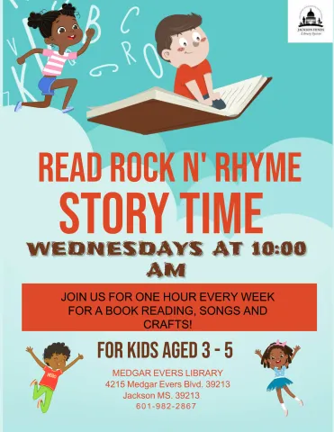 Read Rock N' Rhyme Storytime