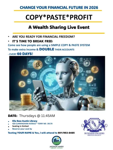 Financial Literacy Flyer