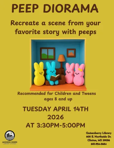 recreate your favorite story by making a peep diorama.