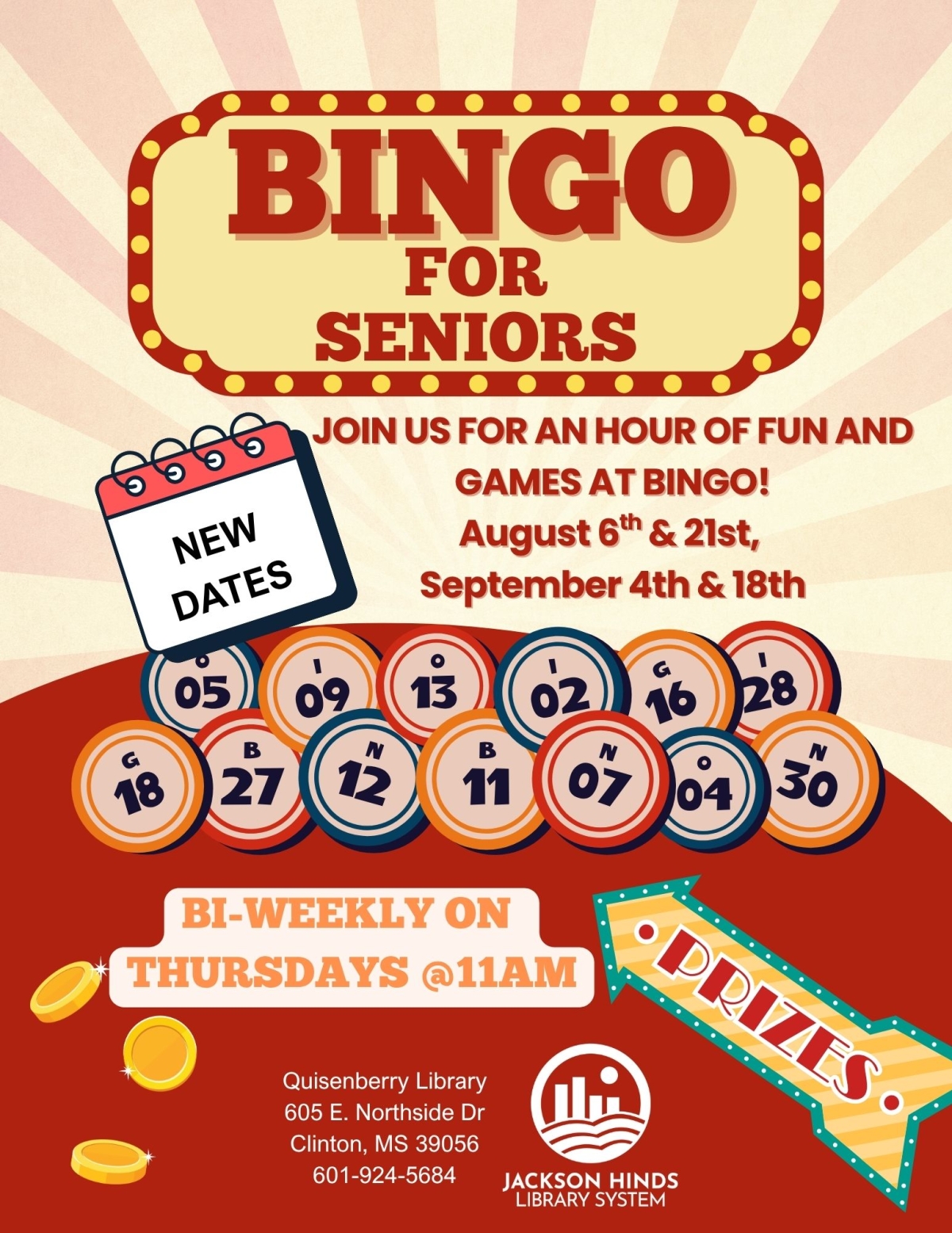BINGO for seniors!