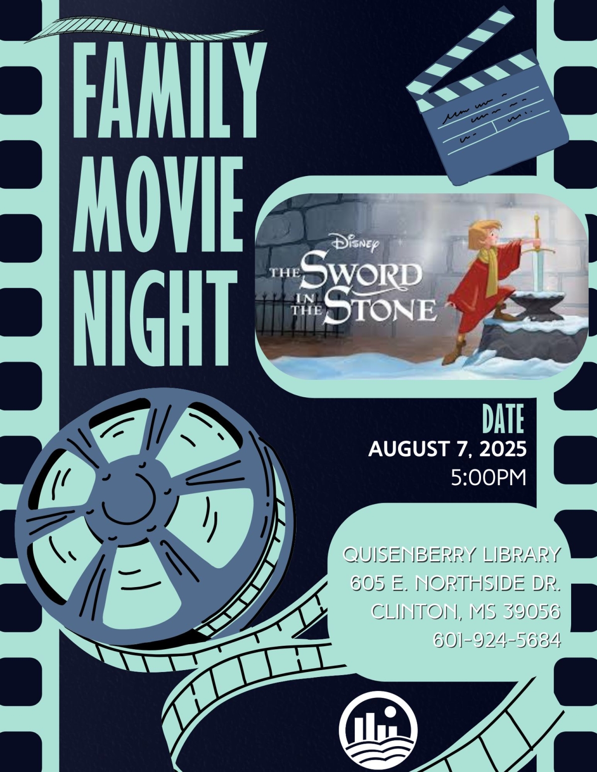 Movie night august 7- The sword in the stone