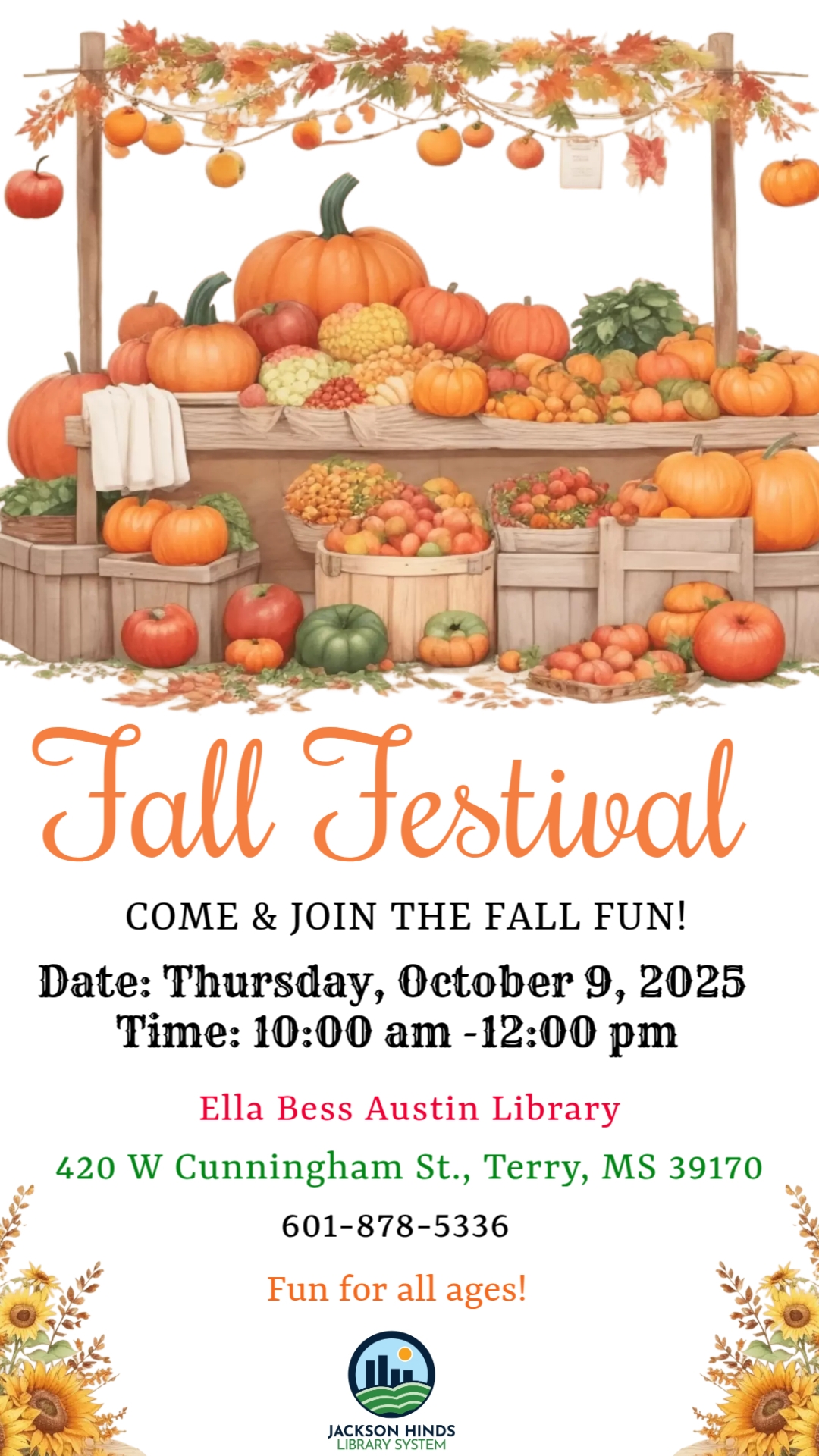 Fall Fest Flyer 2025