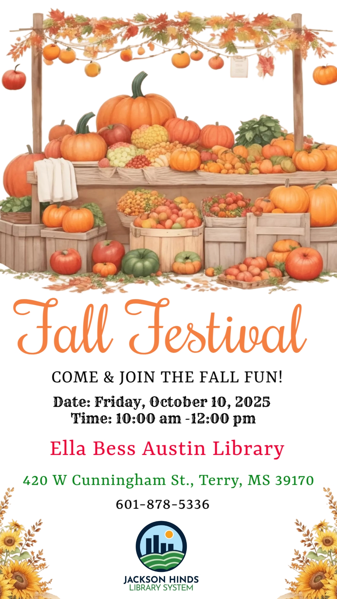 Fall Fest Flyer 2025