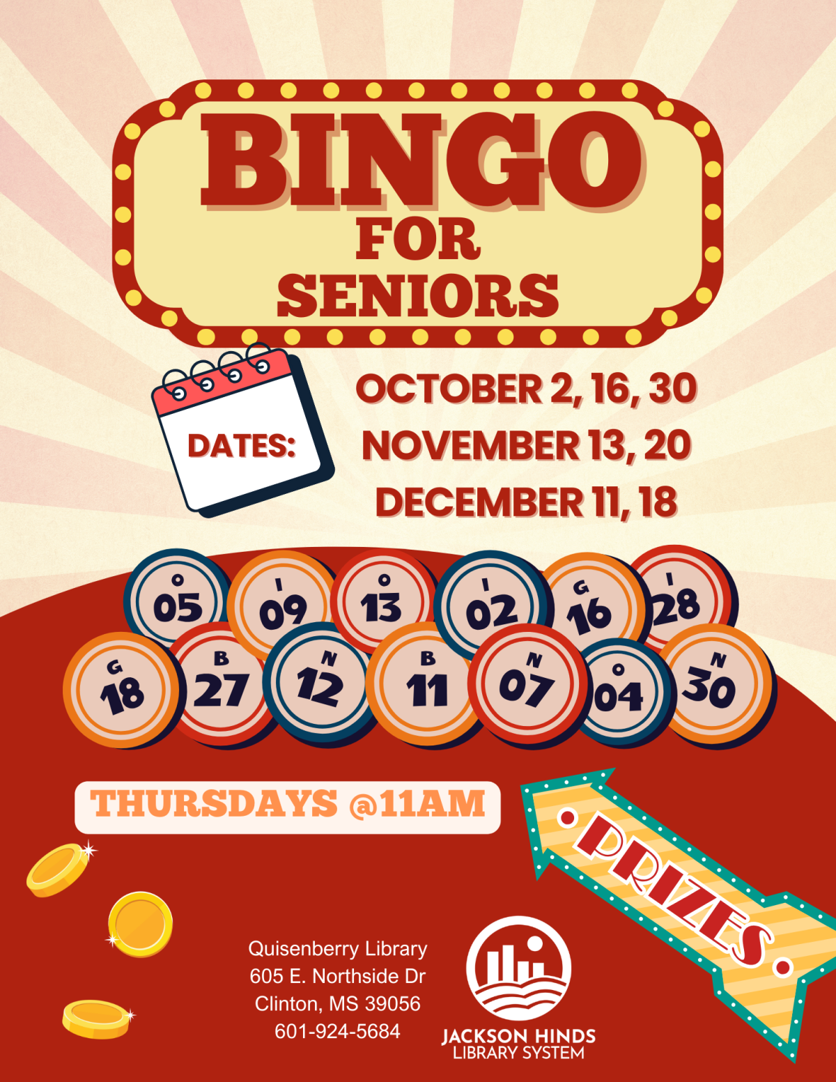 Bingo for seniors