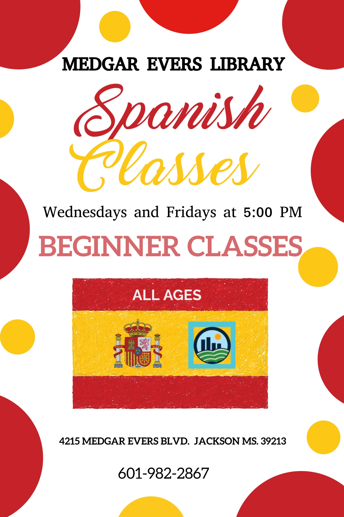 Beginner Spanish Classes!