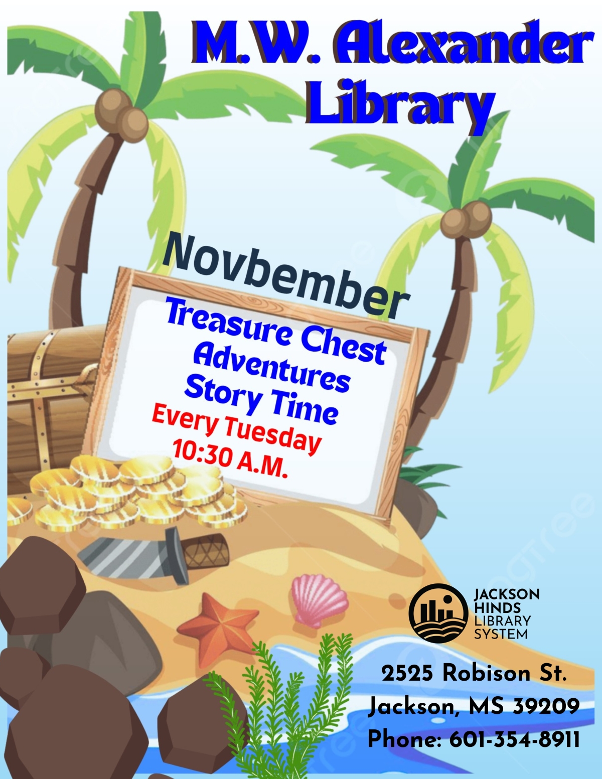 Treasure Chest Adventure November