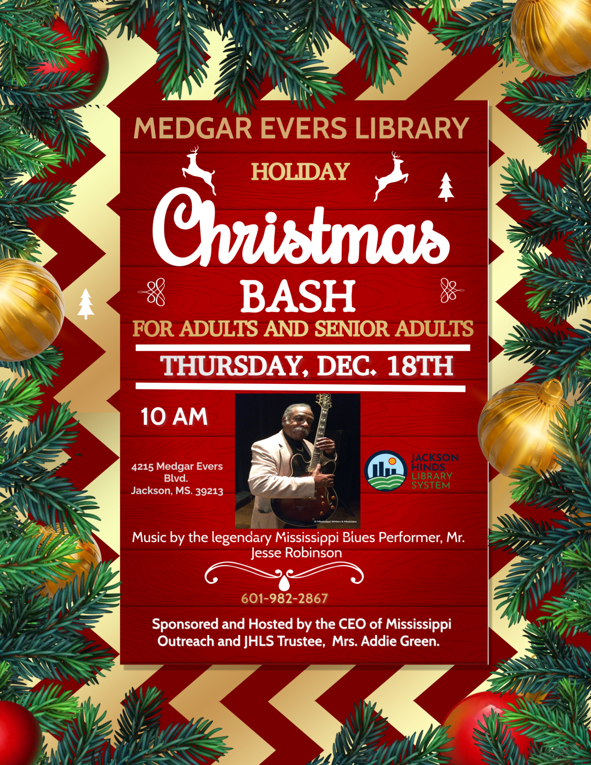 HOLIDAY CHRISTMAS CELEBRATION AND OPEN HOUSE