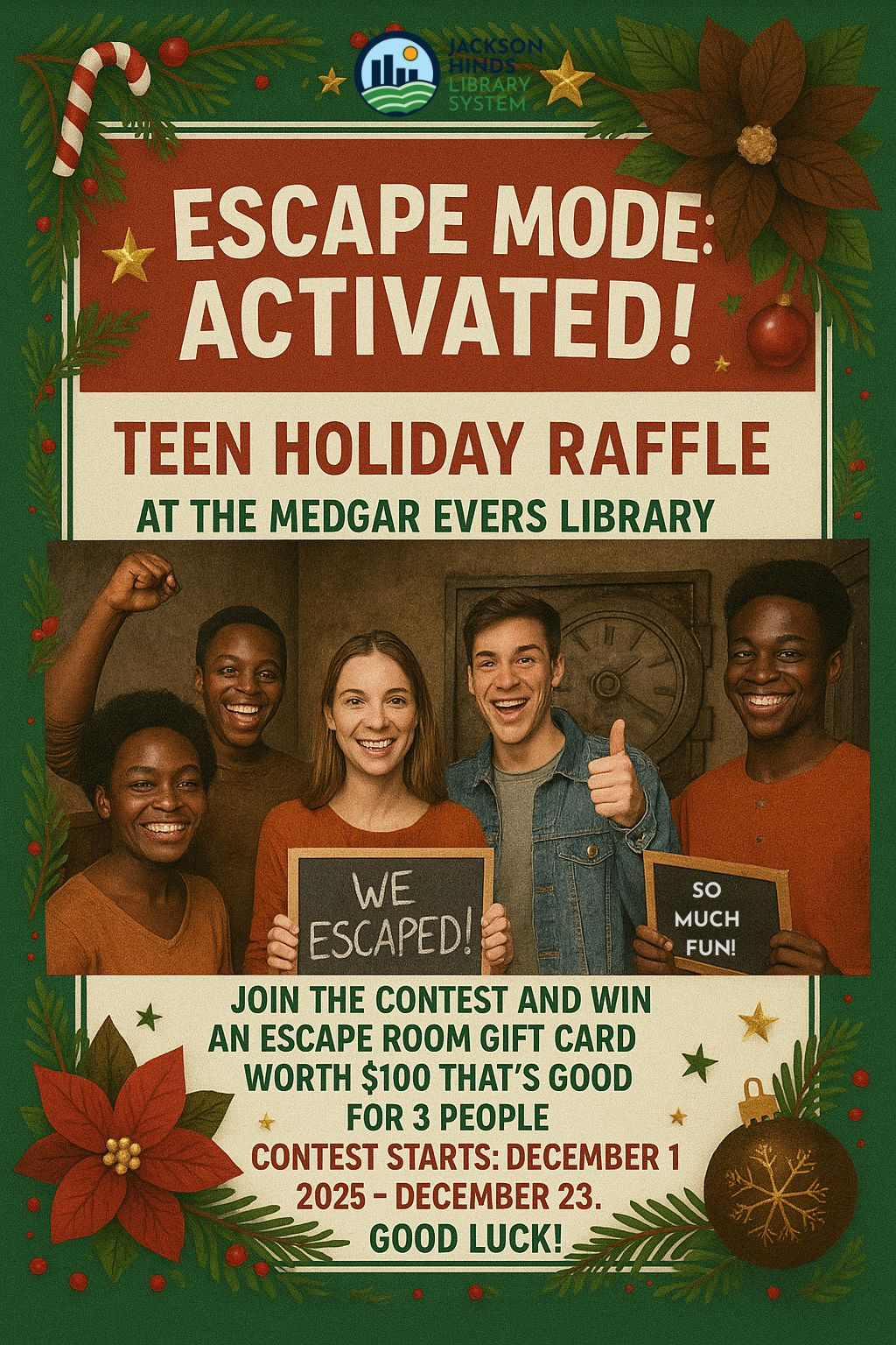 Escape Room Raffle