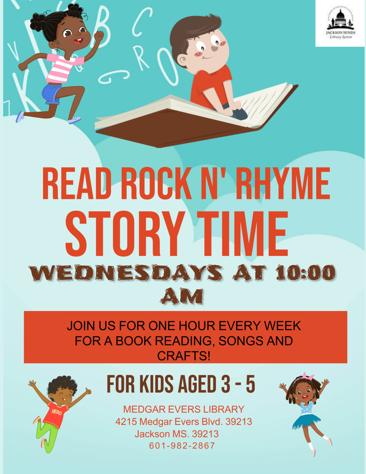 Read Rock N' Rhyme Storytime