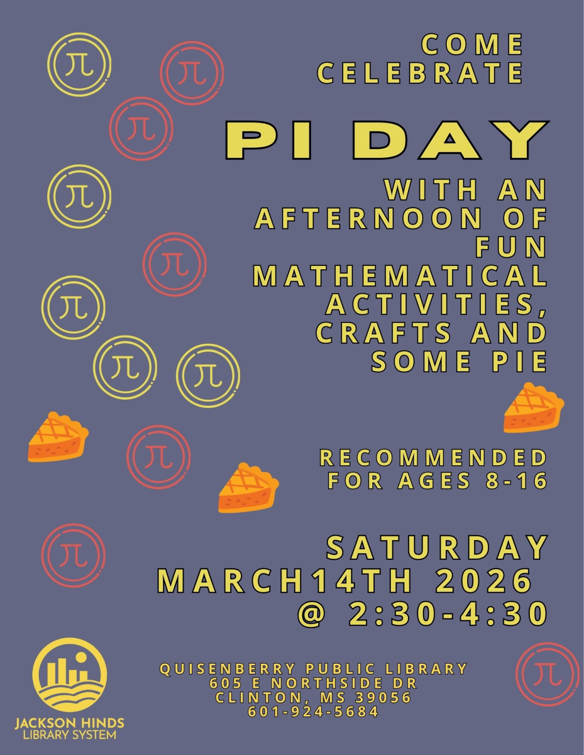 Join us for Pi day!