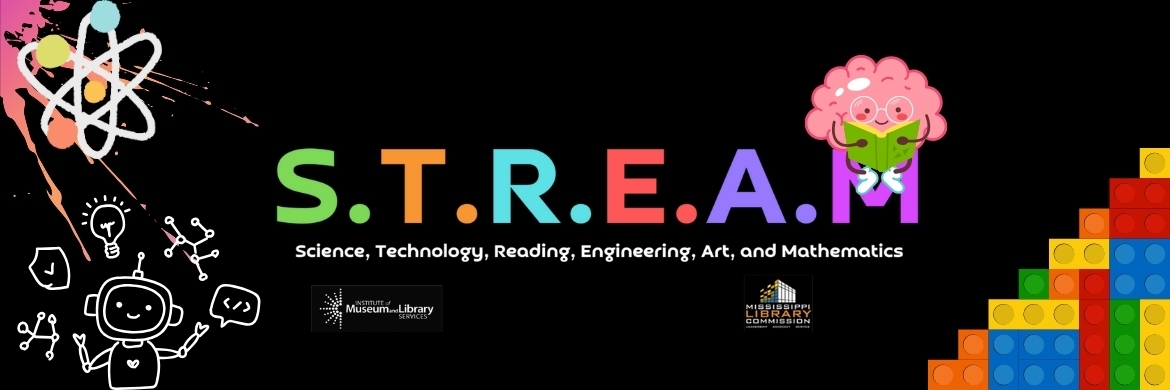 STREAM slide that reads "Science, Technology, Reading, Engineering, Art, and Mathematics"