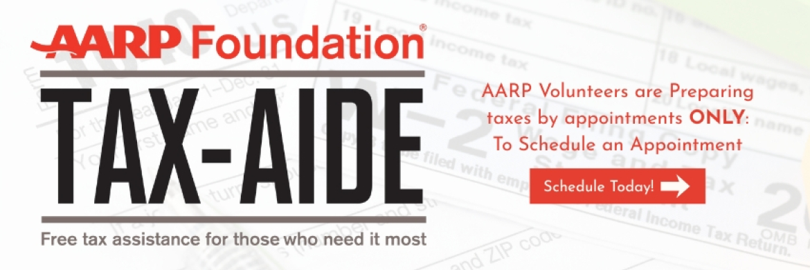AARP Foundation Tax Aide By Appointment Only
